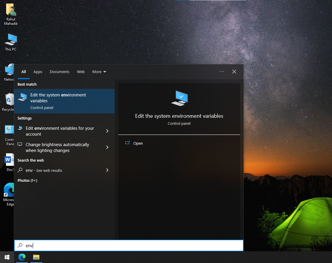 Set Grails environment path on Windows